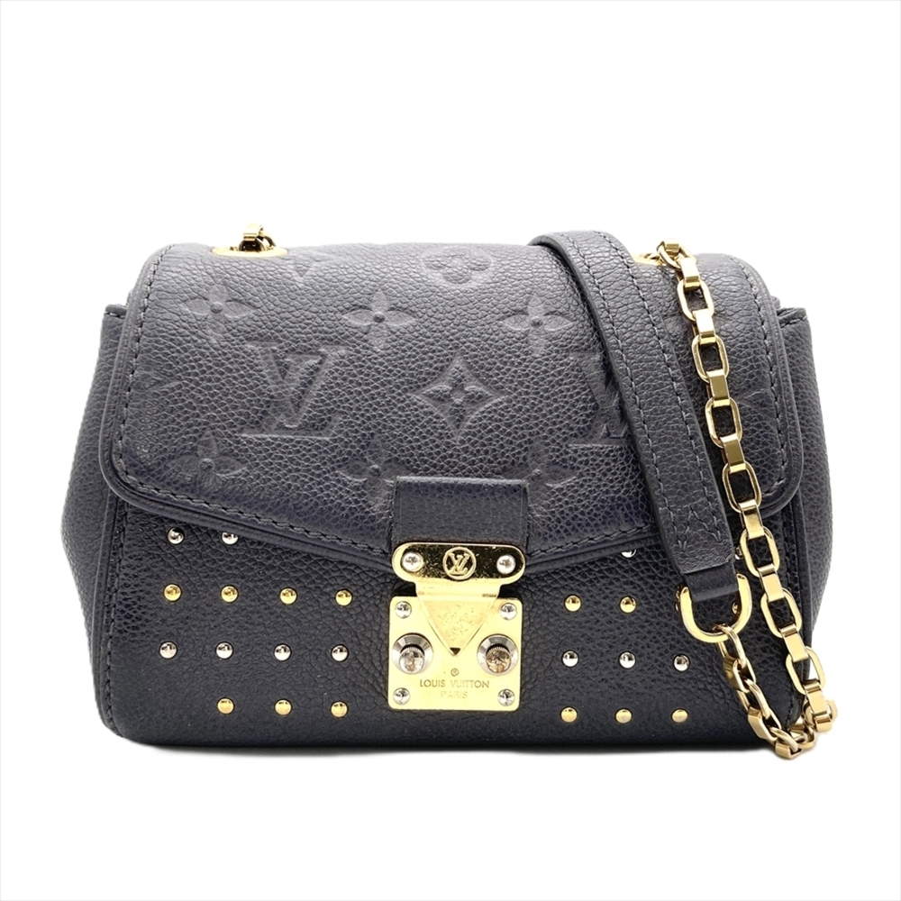 Louis Vuitton Saint Germain BB Shoulder Bag, Monogram Empreinte, M51730, Gray...